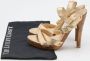 Jimmy Choo Pre-owned Leather sandals Yellow Dames - Thumbnail 9