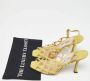 Jimmy Choo Pre-owned Leather sandals Yellow Dames - Thumbnail 9