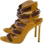 Jimmy Choo Pre-owned Leather sandals Yellow Dames - Thumbnail 3