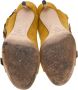 Jimmy Choo Pre-owned Leather sandals Yellow Dames - Thumbnail 5