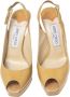 Jimmy Choo Pre-owned Leather sandals Yellow Dames - Thumbnail 2