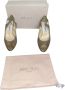 Jimmy Choo Pre-owned Leather sandals Yellow Dames - Thumbnail 10