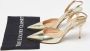 Jimmy Choo Pre-owned Leather sandals Yellow Dames - Thumbnail 8