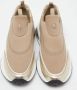 Jimmy Choo Pre-owned Leather sneakers Beige Dames - Thumbnail 3
