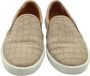 Jimmy Choo Pre-owned Leather sneakers Beige Dames - Thumbnail 2