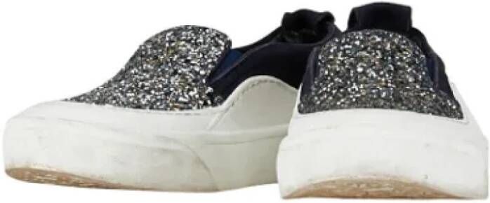Jimmy Choo Pre-owned Leather sneakers Black Dames