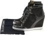 Jimmy Choo Pre-owned Leather sneakers Gray Dames - Thumbnail 7