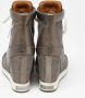 Jimmy Choo Pre-owned Leather sneakers Gray Dames - Thumbnail 5