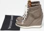 Jimmy Choo Pre-owned Leather sneakers Gray Dames - Thumbnail 9