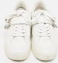 Jimmy Choo Pre-owned Leather sneakers White Dames - Thumbnail 3