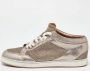 Jimmy Choo Pre-owned Leather sneakers Yellow Dames - Thumbnail 2