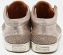Jimmy Choo Pre-owned Leather sneakers Yellow Dames - Thumbnail 5
