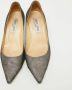 Jimmy Choo Pre-owned Mesh heels Gray Dames - Thumbnail 3