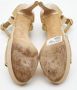 Jimmy Choo Pre-owned Mesh sandals Beige Dames - Thumbnail 7