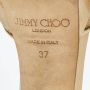 Jimmy Choo Pre-owned Mesh sandals Beige Dames - Thumbnail 9