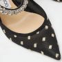 Jimmy Choo Pre-owned Mesh sandals Black Dames - Thumbnail 7