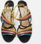 Jimmy Choo Pre-owned Mesh sandals Multicolor Dames - Thumbnail 3