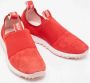 Jimmy Choo Pre-owned Mesh sneakers Red Dames - Thumbnail 4