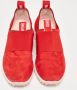 Jimmy Choo Pre-owned Mesh sneakers Red Dames - Thumbnail 3