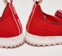 Jimmy Choo Pre-owned Mesh sneakers Red Dames - Thumbnail 9