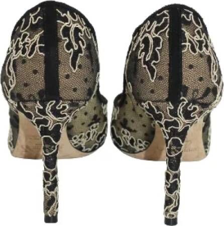 Jimmy Choo Pre-owned Polyester heels Multicolor Dames