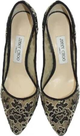 Jimmy Choo Pre-owned Polyester heels Multicolor Dames