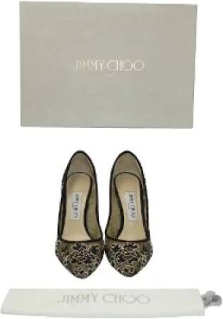 Jimmy Choo Pre-owned Polyester heels Multicolor Dames