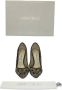 Jimmy Choo Pre-owned Polyester heels Multicolor Dames - Thumbnail 9