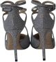 Jimmy Choo Pre-owned Polyester sandals Gray Dames - Thumbnail 4