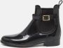 Jimmy Choo Pre-owned Rubber boots Black Dames - Thumbnail 2