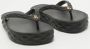 Jimmy Choo Pre-owned Rubber sandals Black Dames - Thumbnail 4