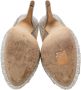 Jimmy Choo Pre-owned Satin heels Beige Dames - Thumbnail 5