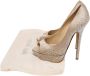 Jimmy Choo Pre-owned Satin heels Beige Dames - Thumbnail 8