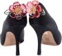 Jimmy Choo Pre-owned Satin heels Black Dames - Thumbnail 4