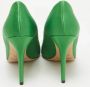 Jimmy Choo Pre-owned Satin heels Green Dames - Thumbnail 4