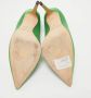 Jimmy Choo Pre-owned Satin heels Green Dames - Thumbnail 5