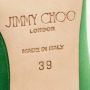 Jimmy Choo Pre-owned Satin heels Green Dames - Thumbnail 7