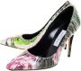 Jimmy Choo Pre-owned Satin heels Multicolor Dames - Thumbnail 3