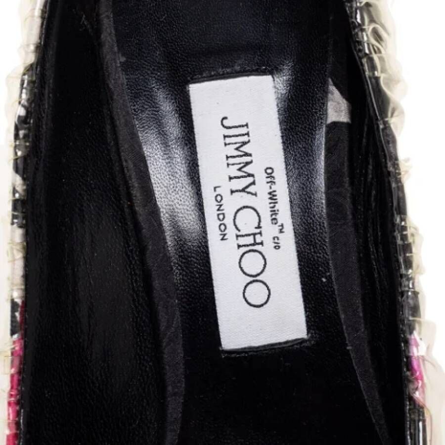 Jimmy Choo Pre-owned Satin heels Multicolor Dames