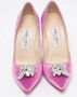 Jimmy Choo Pre-owned Satin heels Pink Dames - Thumbnail 3