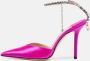Jimmy Choo Pre-owned Satin heels Pink Dames - Thumbnail 2