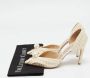Jimmy Choo Pre-owned Satin heels White Dames - Thumbnail 9
