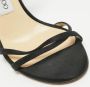 Jimmy Choo Pre-owned Satin sandals Black Dames - Thumbnail 7