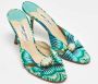 Jimmy Choo Pre-owned Satin sandals Multicolor Dames - Thumbnail 2