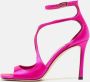 Jimmy Choo Pre-owned Satin sandals Pink Dames - Thumbnail 2