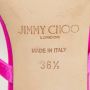Jimmy Choo Pre-owned Satin sandals Pink Dames - Thumbnail 7