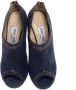 Jimmy Choo Pre-owned Suede boots Blue Dames - Thumbnail 2