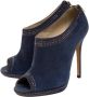 Jimmy Choo Pre-owned Suede boots Blue Dames - Thumbnail 3