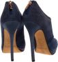 Jimmy Choo Pre-owned Suede boots Blue Dames - Thumbnail 4
