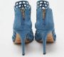Jimmy Choo Pre-owned Suede boots Blue Dames - Thumbnail 5